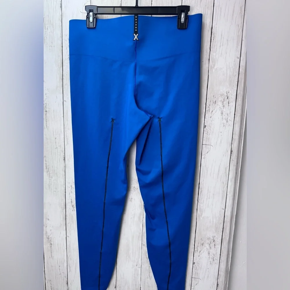 Savage X Fenty Electric Blue High-Waist Leggings size 16/18